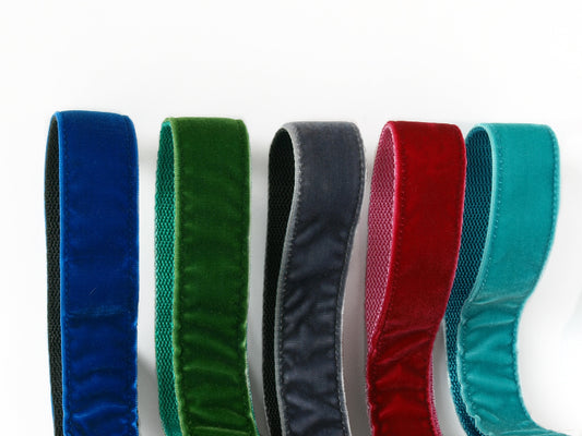 velvet dog lead leash